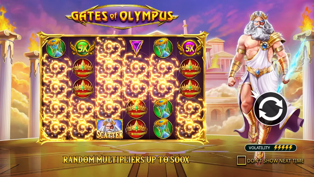 Gates of Olympus Gewinn mit Multiplikator-Kugeln 5x und 7x